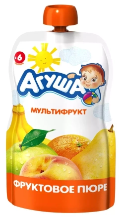 Агуша 90г пюре м/у