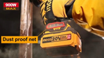 Аккумуляторная угловая шлифовальная машина (УШМ) INGCO CAGLI261521 INDUSTRIAL 20 В 115 мм 1х4 Ач
