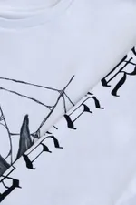 Лонгслив Creepy Clothing Акулапаук белый