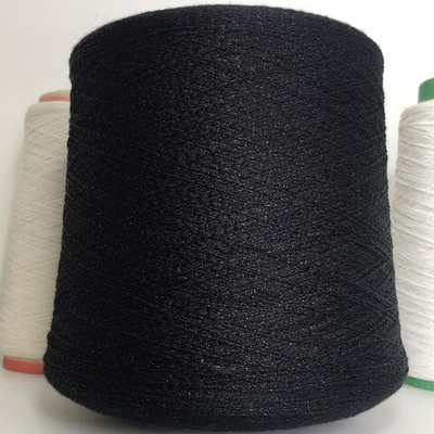 DIANALUX - E.MIROGLIO; 80% вискоза, 11% люрекс, 9% п/а; 2000м/100гр; col. VY8 Черный с черным люрексом.