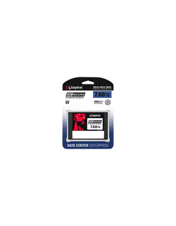 Kingston Enterprise SSD 7,68TB DC600M 2.5" SATA 3 R560/W530MB/s 3D TLC MTBF 2M 94 000/34 000 IOPS 14016TBW (Mixed-Use) 3 years