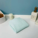 Полотенце вафельное 30*60см «Waffle» плотность 220гр/м, цвет мятный 05000