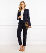 хлопковый пиджак jaru BOSS BLACK - темно-синий(50291839)