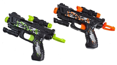 Пистолет 2шт с мягк.пулями, коробка DF0201C