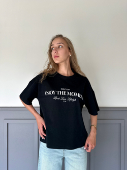 Футболка oversize Enjoy the moment