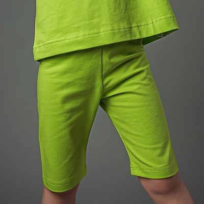 Bb team cycling shorts - Lime