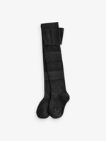 Колготки хлопковые для девочки Next 967-036, 3 шт., Черный, Молочный, Розовый