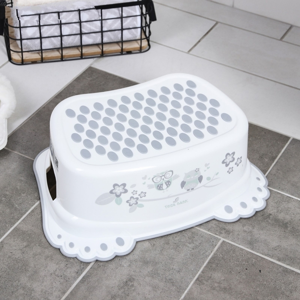 Подставка нескользящая "Совы" (white-белый)