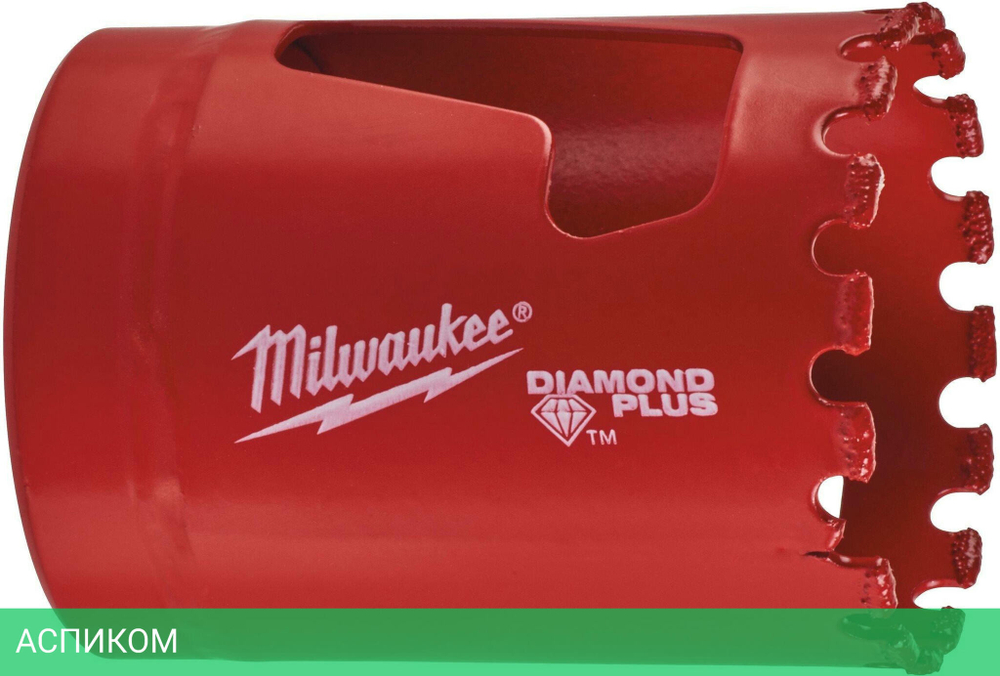 Коронка Milwaukee Diamond Plus 38мм 5/8"x18 (49565630)