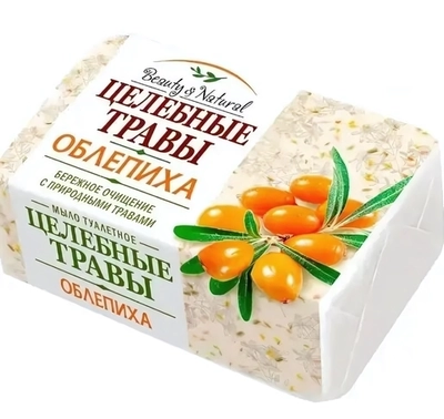 Мыло «Целебные травы» Облепиха 160 г.бум. упак