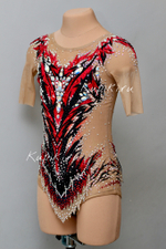 Красно-черный купальник арт. №64