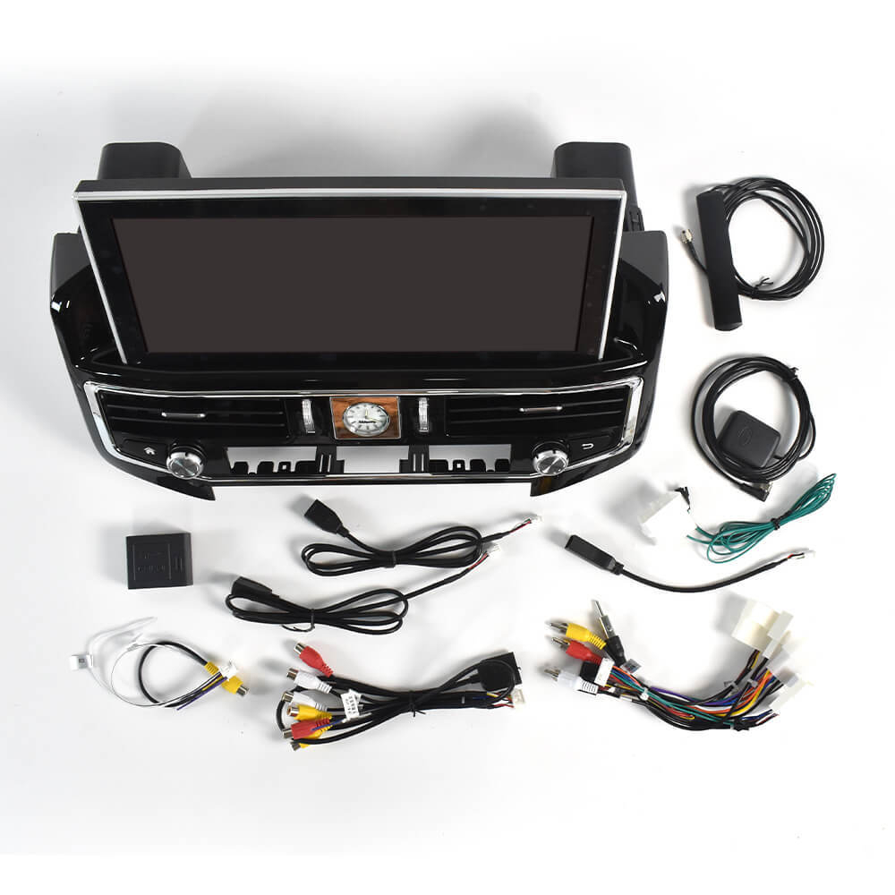 Магнитола для Toyota Land Cruiser 200 2015-2021 (без JBL) - Carmedia KP-T1202 монитор 12.3" на Android 10, 6ГБ+128ГБ, 4G SIM-слот