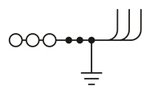 3040052 - PT 2,5-HEXA/3P-PE - Заземляющая клемма
