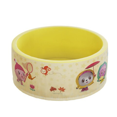 Romana Airpool Малышарики Детский сухой бассейн Времена года (желтый, без шариков)