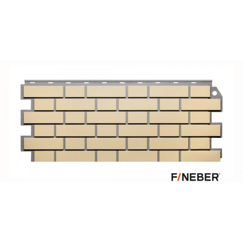ФАСАЙДИНГ КИРПИЧ KLINKER FINEBER ЖЕЛТЫЙ