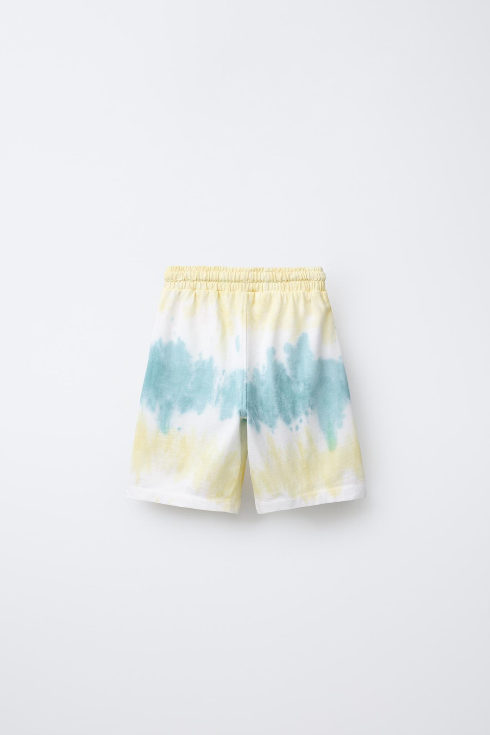 ZARA ШОРТЫ-ДЖОГГЕРЫ С ПРИНТОМ ТАЙ-ДАЙ, РАЗНОЦВЕТНЫЙ