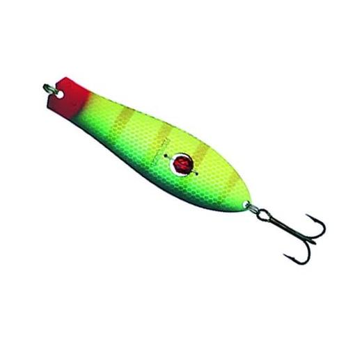 Блесна Kuusamo Professor 2 90/26 с камнем, цвет GR/FYe/S-S