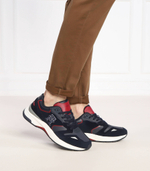 кроссовки monogram Tommy Hilfiger - темно-синий(FM0FM04285)