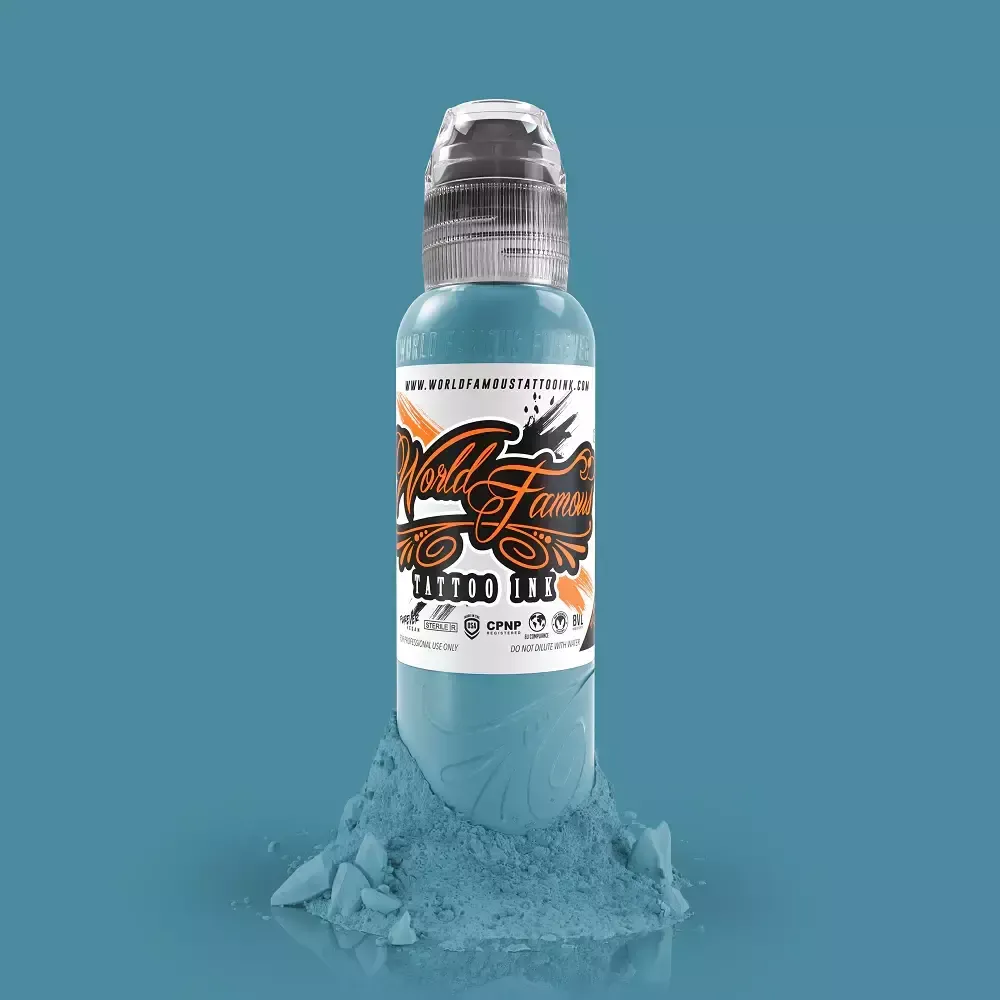 World Famous Ink Pancho Light Blue