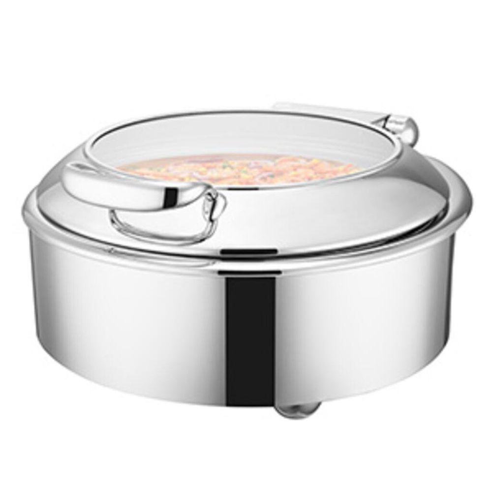 Мармит электрический 7 л круглый с откидной крышкой и окном Vienna SUNNEX
