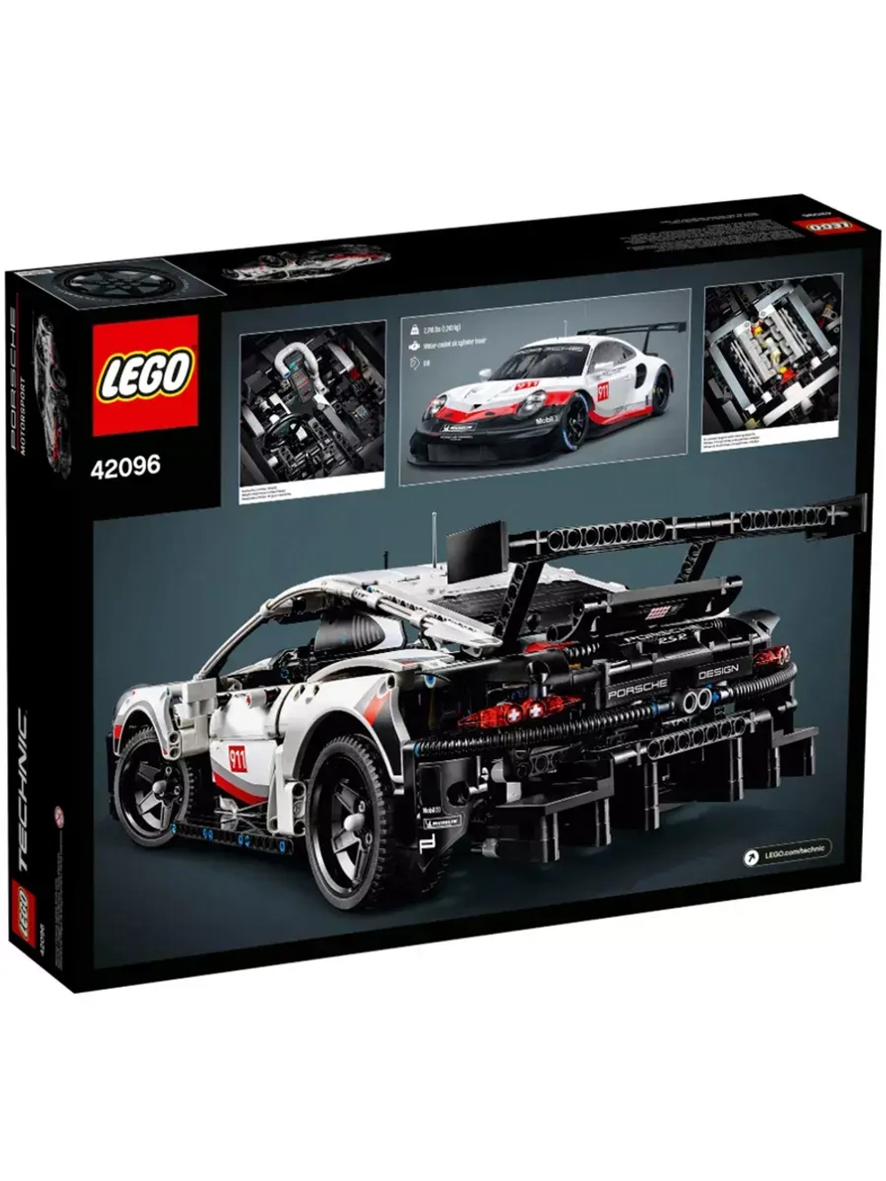 Лего Техник 42096 Машина Porsche 911 RSR Lego Technic