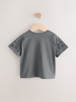 Футболка с вышивкой для девочки Next E51-318, Темно-серый
