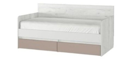 Крова-тахта Зефир № 800.4 NEW  (дуб эльза/ мокко)