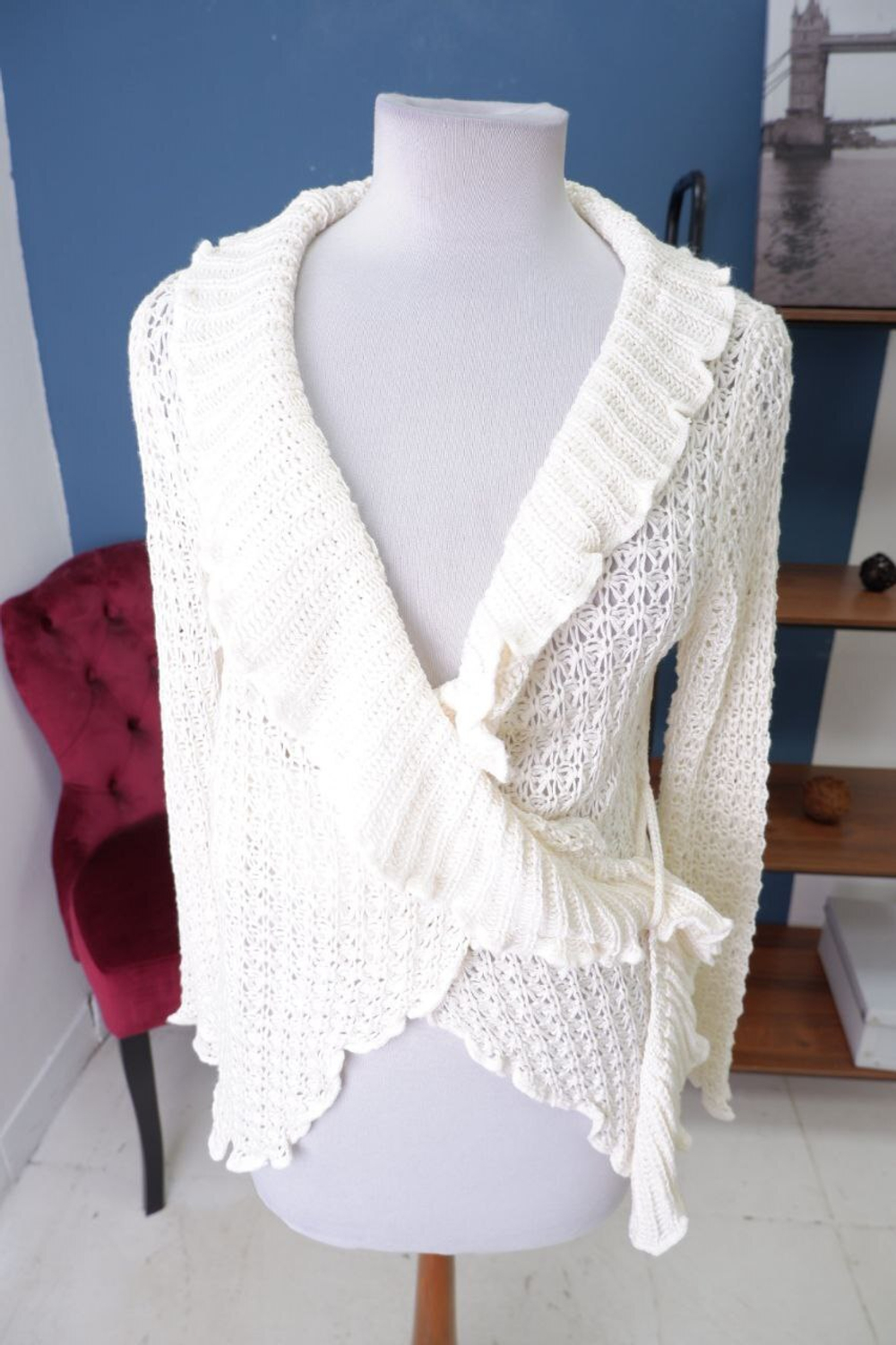 Кардиган Ella вязаный 44-46 размер