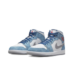 Кроссовки Air Jordan 1 Mid French Blue, DN3706-401