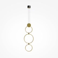 Люстра подвесная светодиодная Maytoni Link MOD357PL-L20BS3K