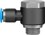 QSLV-G1/4-6-100 Угловой штуцер с цанговым зажимом и резьбой