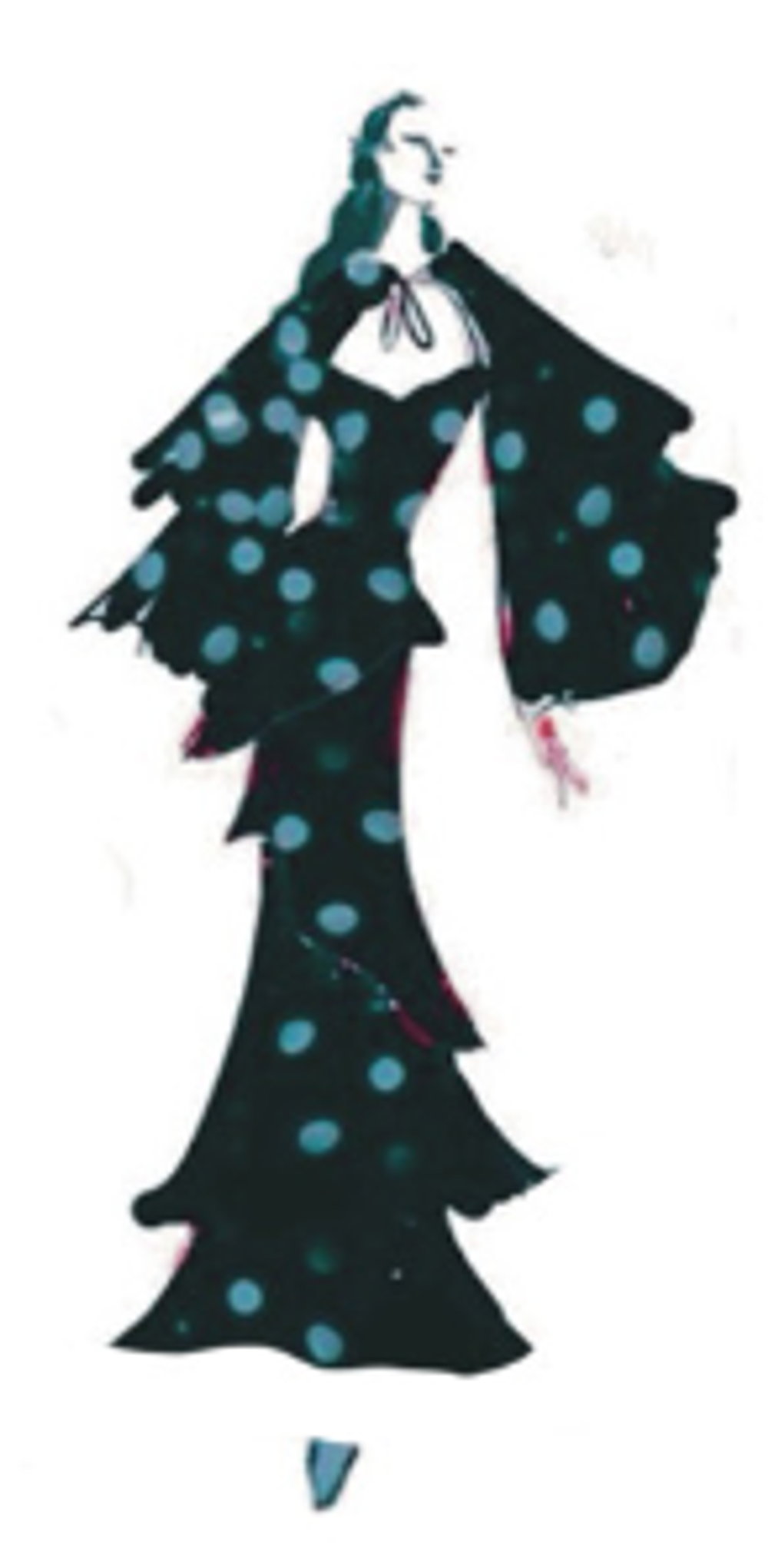 Платье макси из шифона с болеро