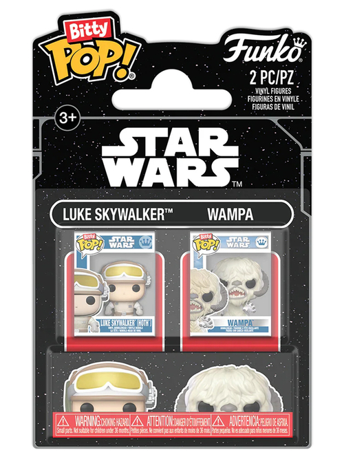 Набор Funko Bitty POP! Star Wars Ep 5 ESB Luke Skywalker+Wampa 2шт 88943