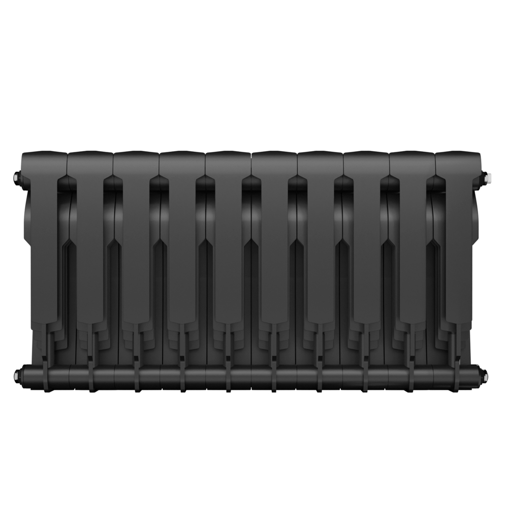 Радиатор биметаллический черный BiLiner 350  10 секции