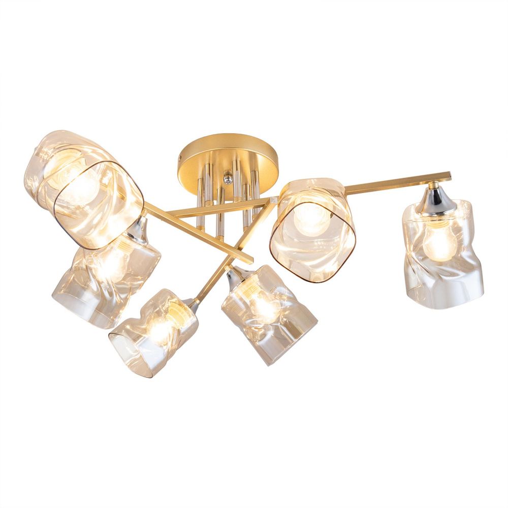 Citilux Клаус CL134162 Люстра потолочная Золото