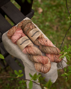 Носочный твид "Клевер"