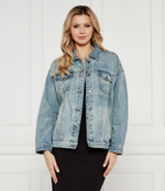 Джинсовая куртка Armani Exchange - голубой(XW000902 AF10869)