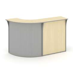 Riva Ресепшен набор вариант №2 А.РН-2 Клен Металлик NEW 1894*950*1150