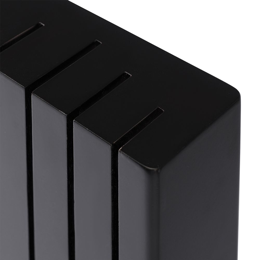 Подставка для ножей Hevea, черная