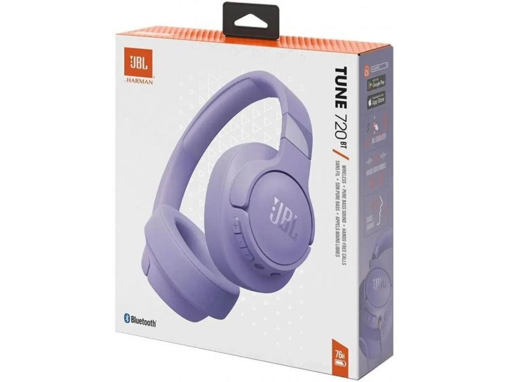 Наушники JBL Tune 720BT пурпурный