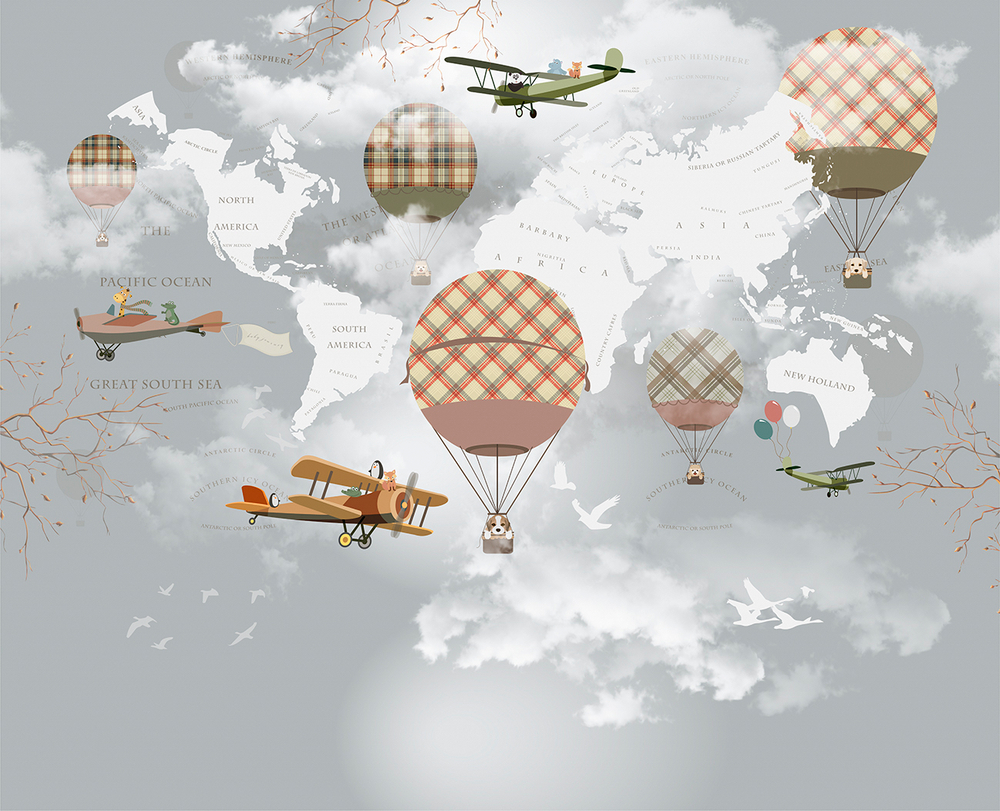 Дизайнерские обои Wall Street BonVoyage