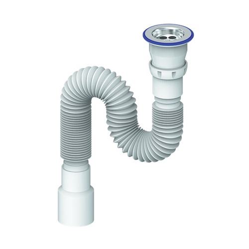 Гофросифон 1 1/2 *40*50 D220 (800 мм) UNICORN 5881