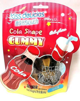 Мармелад Kiss delicias Кола  88гр