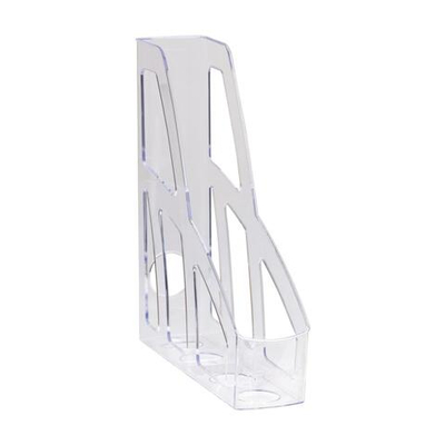 Лоток 75мм верт. прозрачный "Лидер" (Стамм)