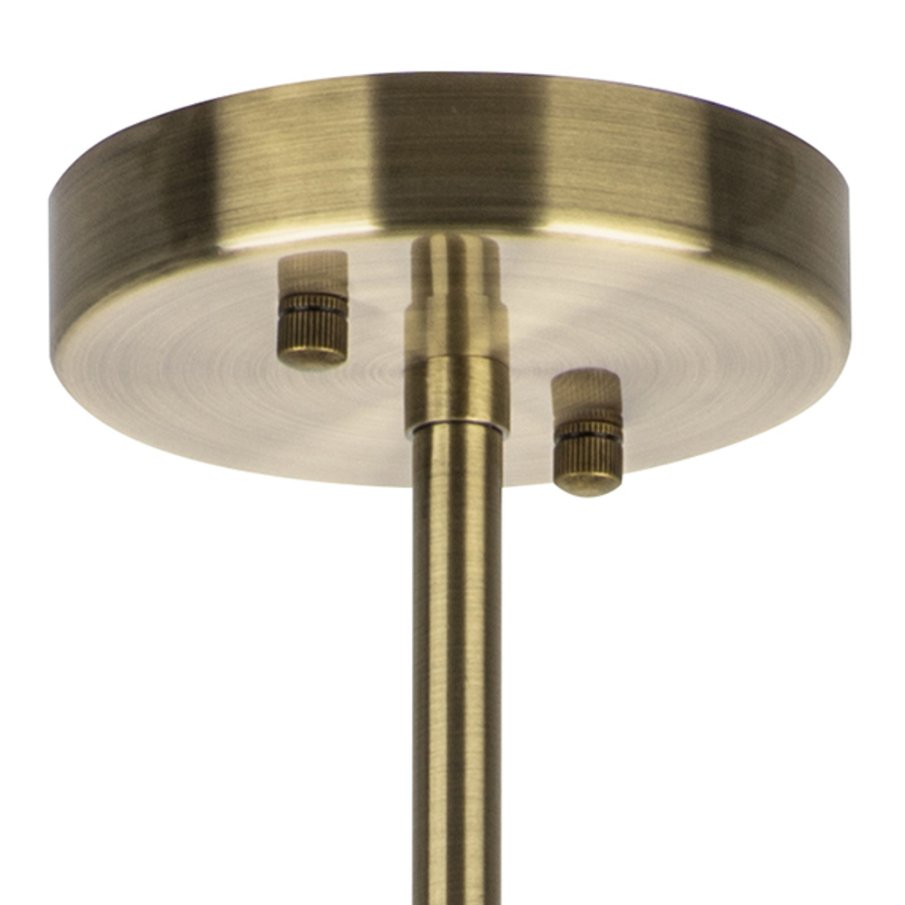 816033 Люстра MODENA 4х40W G9 ЛАТУНЬ/ПРОЗРАЧНЫЙ