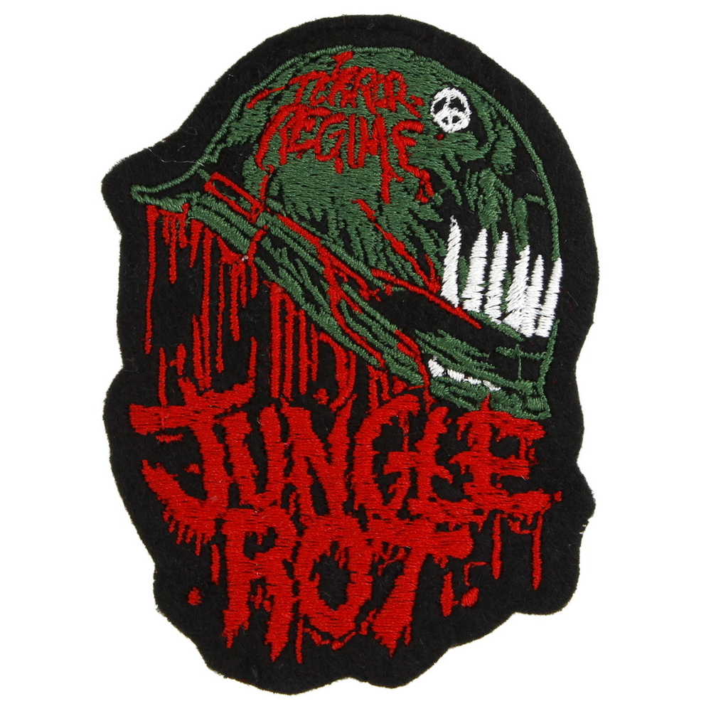 Нашивка с вышивкой группы Jungle Rot