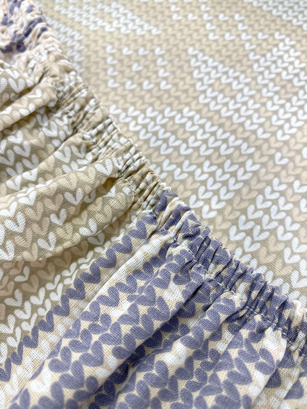 Постельное белье перкаль Сказка "Скандинавия" семейное Наволочка 50х70 см 2 шт Простынь на резинке 160x200 см Пододеяльник 145x215 см 2шт