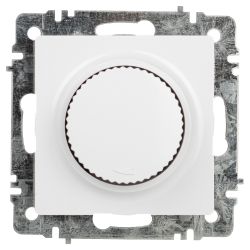 Светорегулятор Intro Accent 6-401-01 поворотный, 600Вт 230В, IP20, СУ, белый