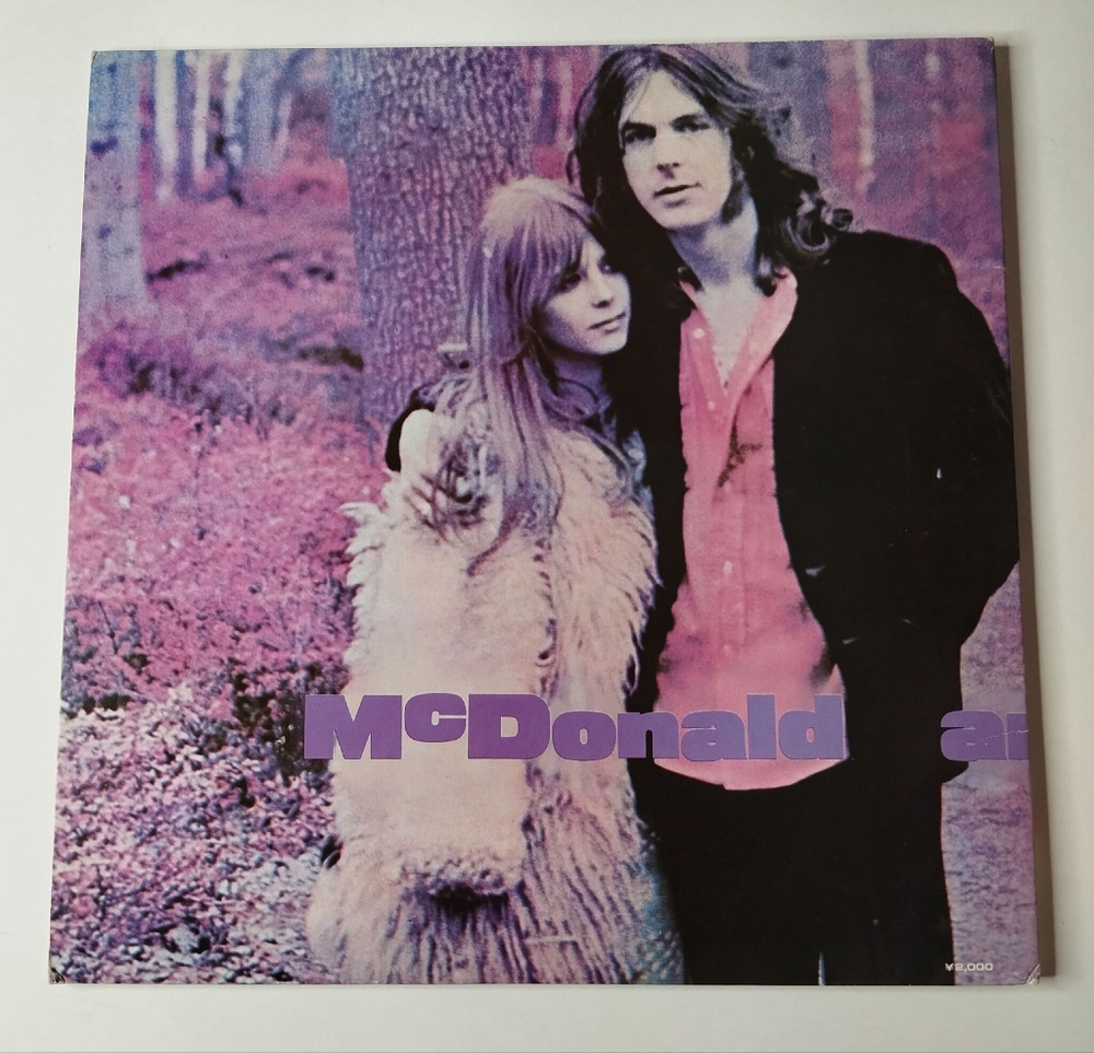 Винтажная виниловая пластинка LP King Crimson McDonald And Giles (Japan 1974) (No Obi)