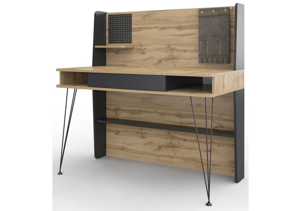 Детская комната Нобира антрацит / дуб ирландский комплектация 2